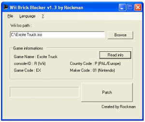 Download Wii Brick Blocker